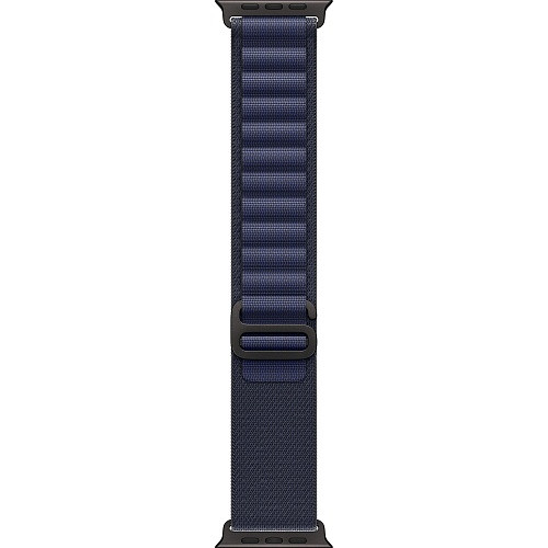 Смарт-часы Apple Watch Ultra 2 GPS + Cellular 49mm Black Titan. Case w. Navy Alpine Loop - Medium (MYTF3+MYPX3)  Фото №1