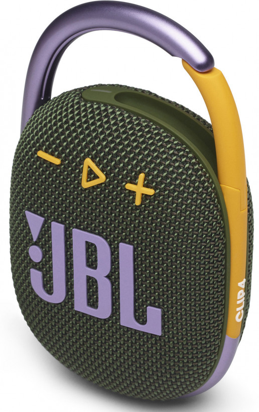 Портативные колонки JBL Clip 4 Green (JBLCLIP4GRN)  Фото №6