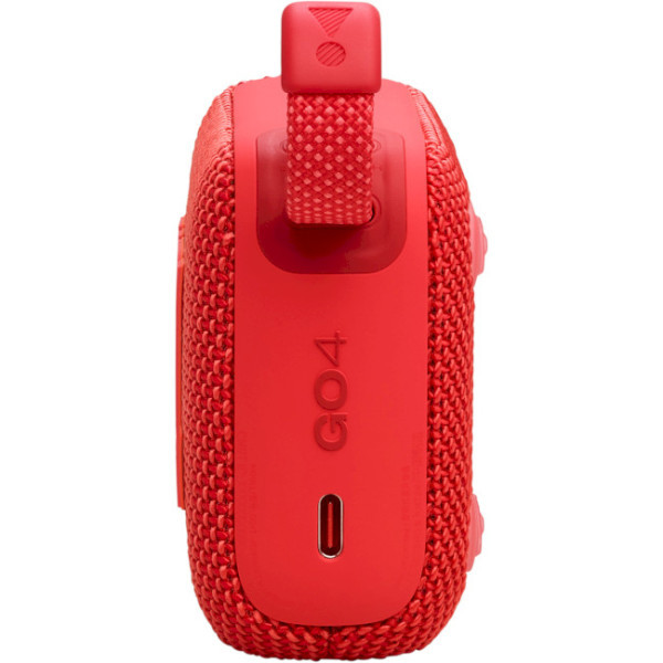 Портативная колонка JBL Go 4 Red (JBLGO4RED)  Фото №0