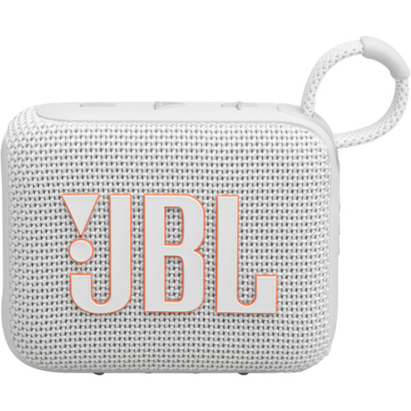 Портативная колонка JBL Go 4 White (JBLGO4WHT)  Фото №4