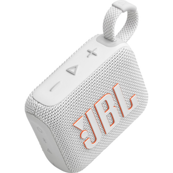 Портативная колонка JBL Go 4 White (JBLGO4WHT)  Фото №5