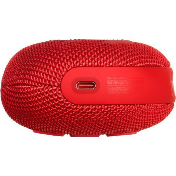 Портативна колонка JBL Clip 5 Red (JBLCLIP5RED)  Фото №4