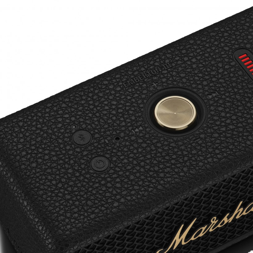 Портативна колонка Marshall Emberton III Black and Brass (1006709)  Фото №2