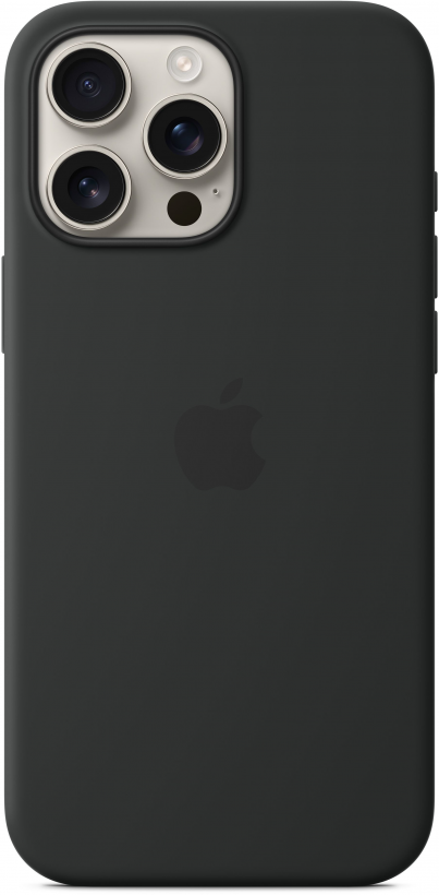 Чехол для смартфона Apple iPhone 16 Silicone Case with MagSafe - Black (MYY13)  Фото №0