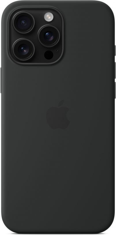 Чехол для смартфона Apple iPhone 16 Silicone Case with MagSafe - Black (MYY13)  Фото №2