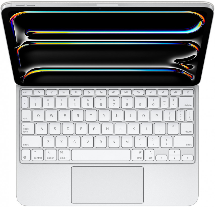 Чехол-клавиатура для планшета Apple Magic Keyboard для iPad Pro 11&quot; (M4) - White (MWR03)