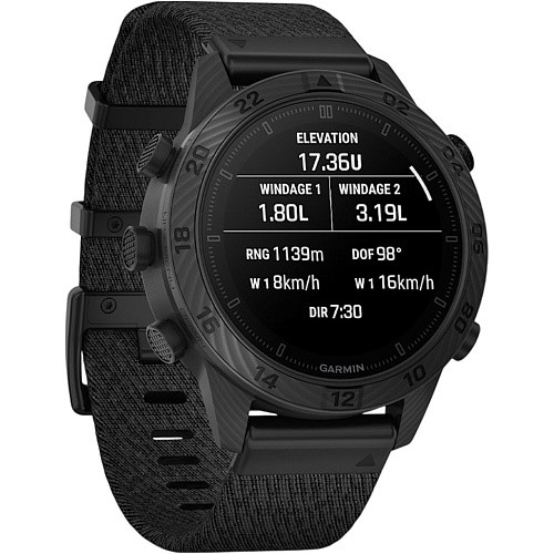 Смарт-часы Garmin MARQ (Gen 2) Commander – Carbon Edition (010-02722-00/01)  Фото №1