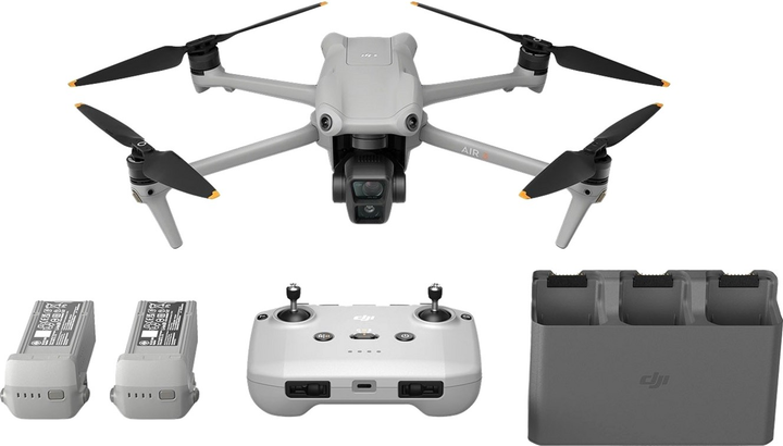 Квадрокоптер DJI Air 3 Drone Fly More Combo with RC-N2 (CP.MA.00000692.01) (no Box)