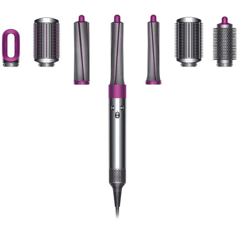 Фэн-стайлер Dyson Airwrap Complete Long Steel/Fuchsia (343555-01)