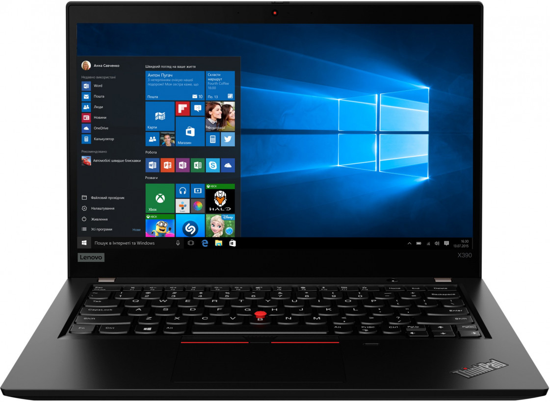 Ультрабук Lenovo ThinkPad X395 Black (20NL000HRT)