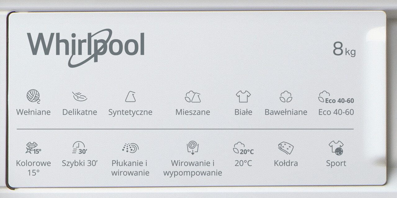 Пральна машина автоматична Whirlpool WMWG +81484 PL  Фото №2