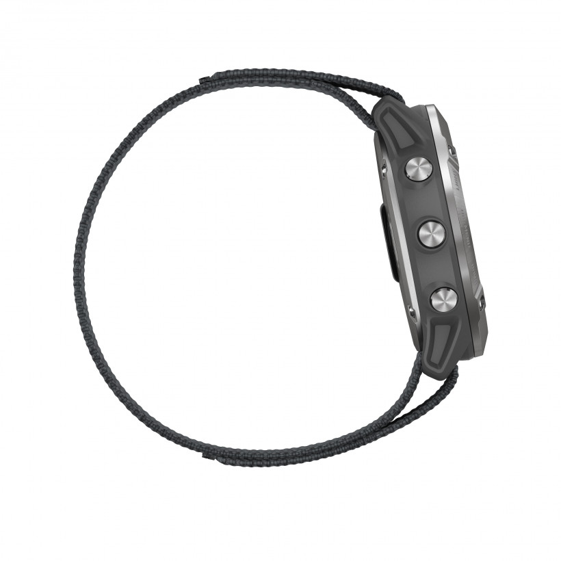 Смарт-часы Garmin Enduro Steel with Gray UltraFit Nylon Strap (010-02408-00/10)  Фото №3