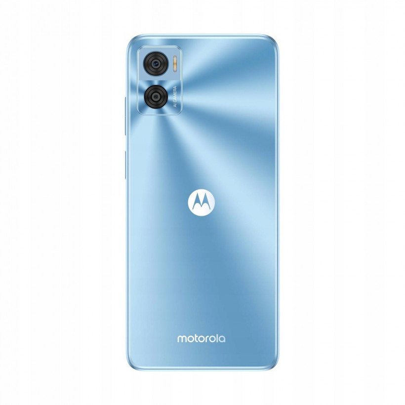 Смартфон Motorola Moto E22 4/64GB Crystal Blue (PAVC0003)  Фото №2