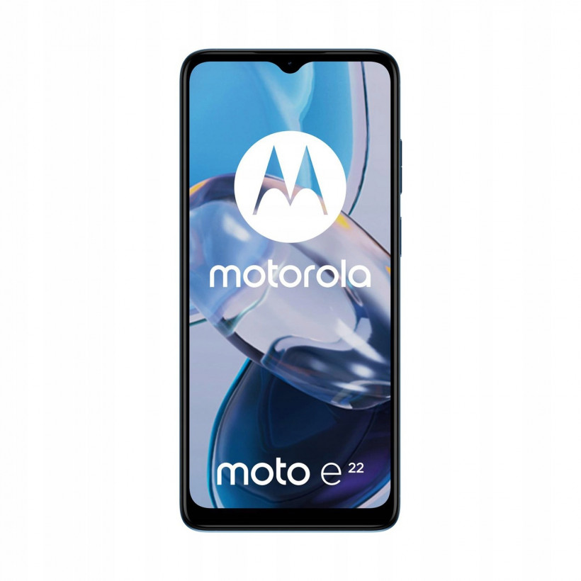 Смартфон Motorola Moto E22 4/64GB Crystal Blue (PAVC0003)  Фото №3