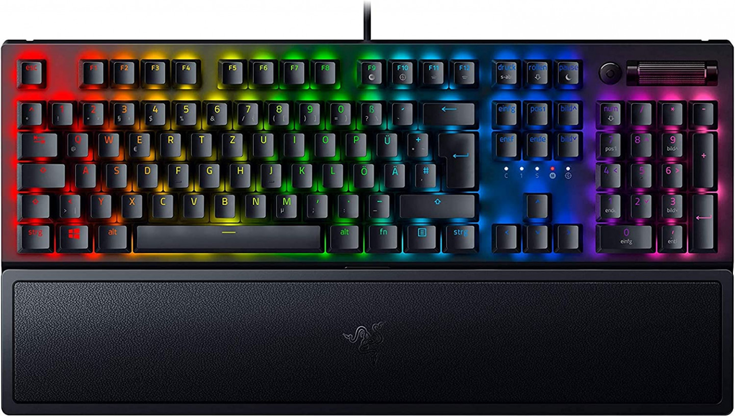 Клавіатура Razer BlackWidow V3 Razer Green Switch USB Black (RZ03-03540800-R3R1)