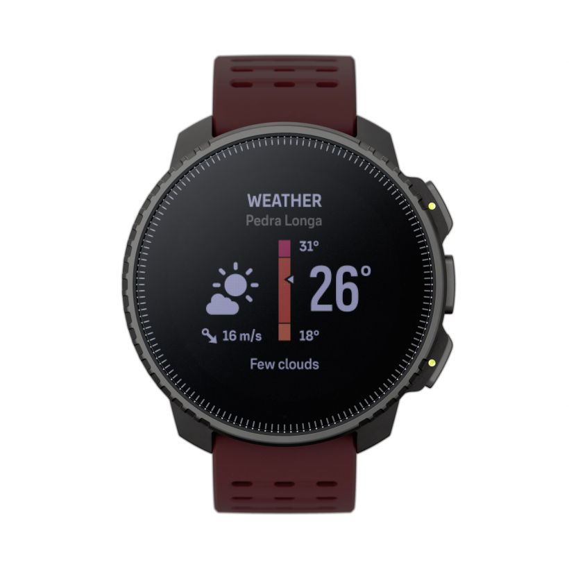 Смарт-часы Suunto Vertical Black Ruby