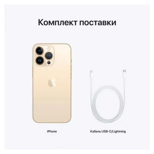 Смартфон Apple iPhone 13 Pro Max 256GB Gold (MLLD3)  Фото №5