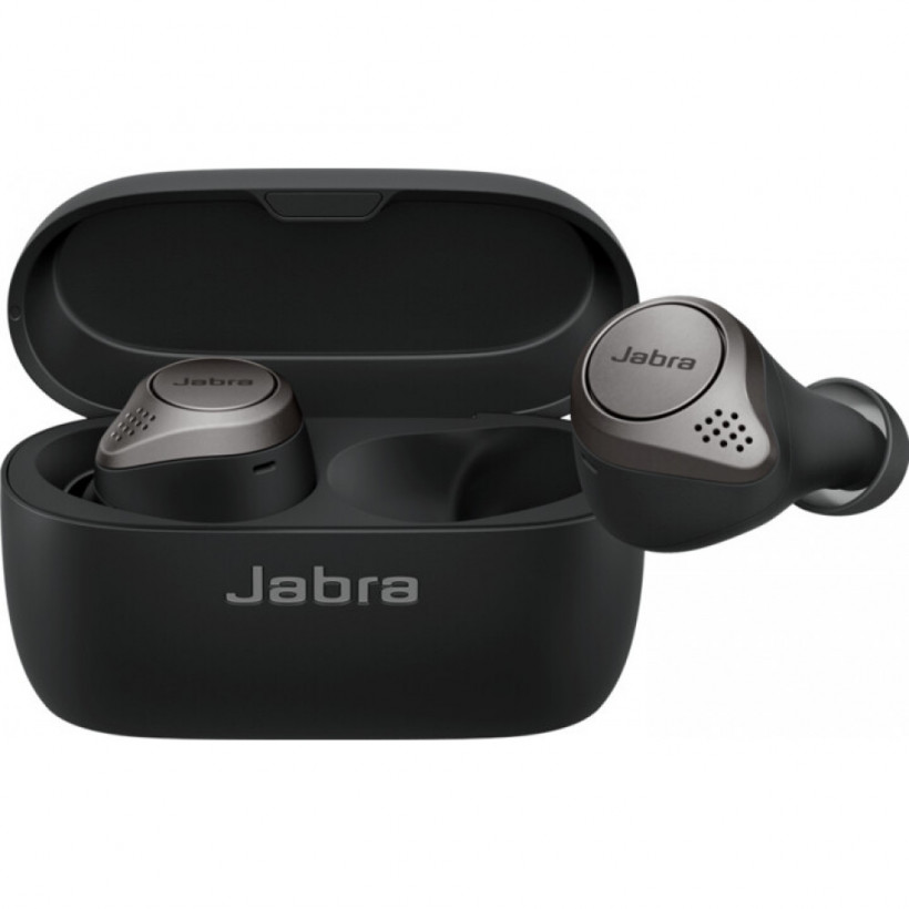 Наушники TWS (&quot;полностью беспроводные&quot;) JABRA Elite 75t Titanium (100-99090000-60)  Фото №2