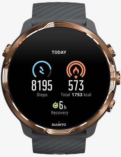 Спортивний годинник Suunto 7 Graphite Copper (SS050382000)  Фото №0