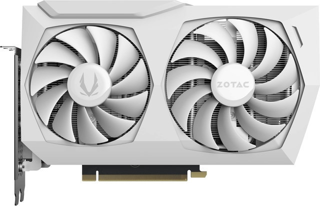 Видеокарта Zotac GAMING GeForce RTX 3070 Twin Edge OC White Edition (ZT-A30700J-10P) LHR!  Фото №0