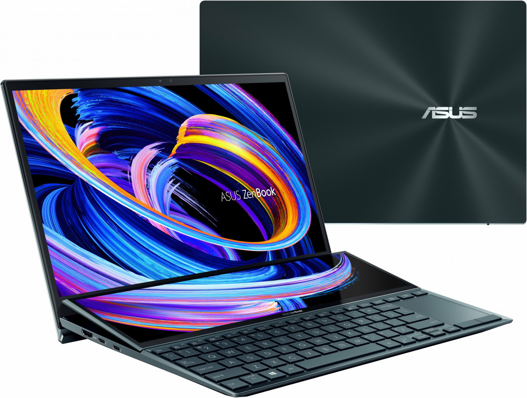 Ноутбук ASUS ZenBook Duo 14 UX482EG Celestial Blue (UX482EG-HY033T)