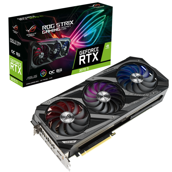 Відеокарта ASUS ROG-STRIX-RTX3070TI-O8G-GAMING