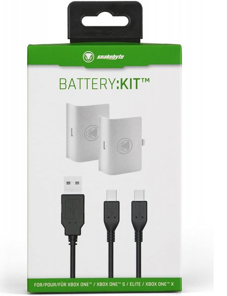 Аксессуар Snakebyte XBOX ONE SNAKEBYTE BATTERY: KIT White (XONE BKW)  Фото №0