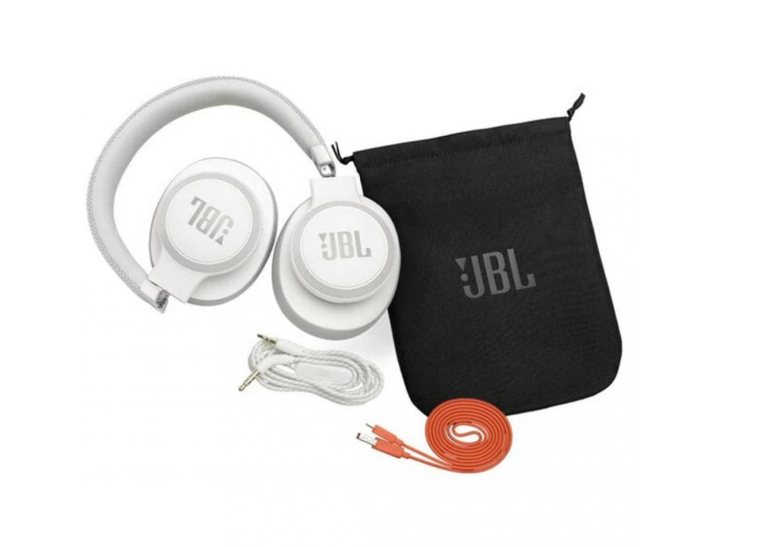 Навушники з мікрофоном JBL Live 650BTNC White (LIVE 650BTNC WHT)  Фото №2