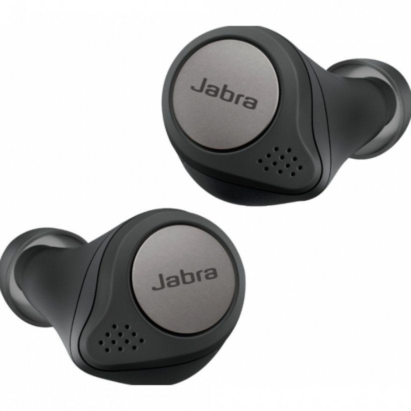 Наушники TWS JABRA Elite Active 75t Titanium Black (100-99091005-60)  Фото №1