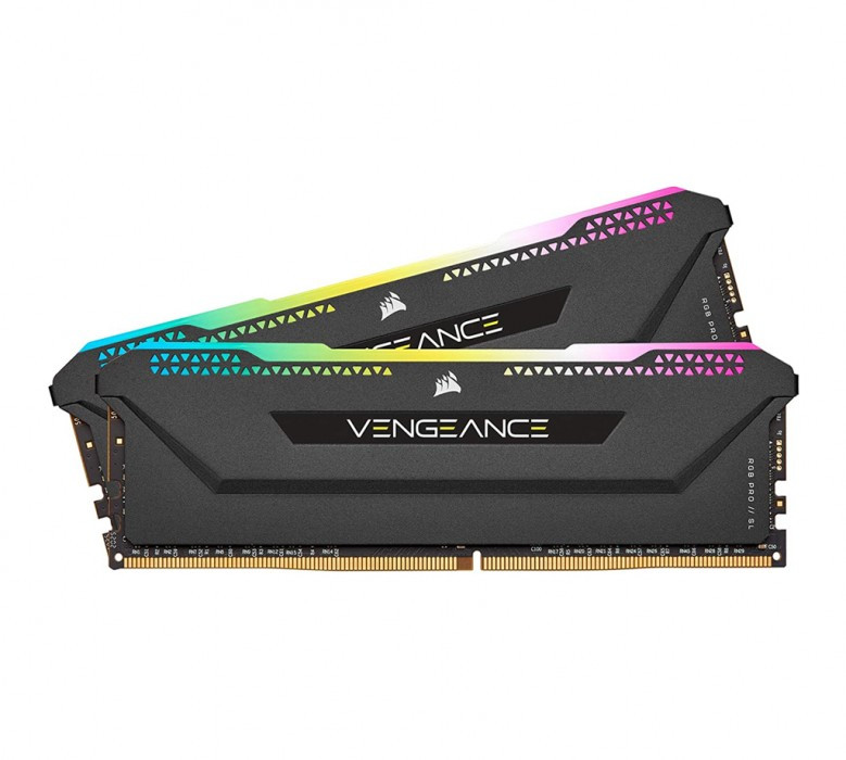 Память для настольных компьютеров Corsair 32 GB (2x16GB) DDR4 3600 MHz Vengeance RGB PRO SL (CMH32GX4M2Z3600C18)