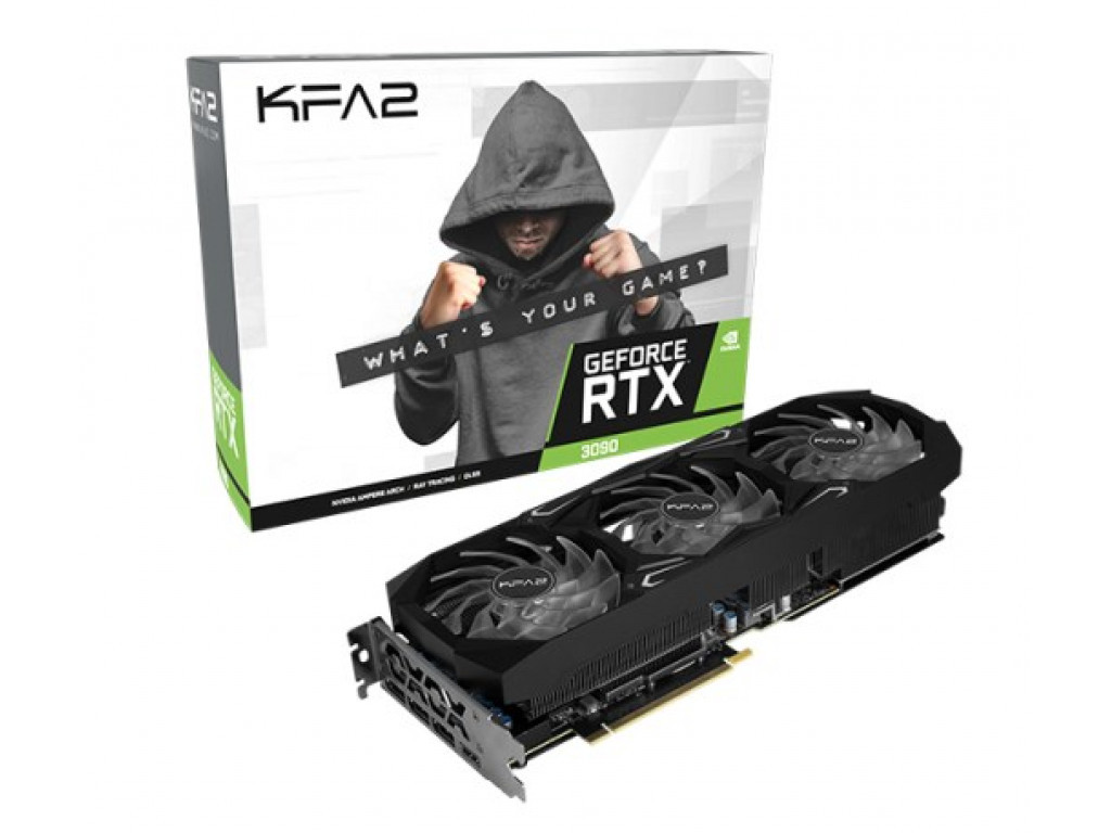 Видеокарта KFA2 GeForce RTX 3090 SG 1-Click OC (39NSM5MD1GNK)