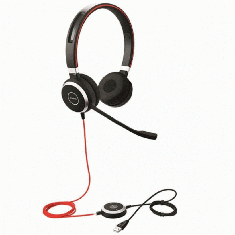 Специализированная гарнитура JABRA Evolve 40 MS Stereo (6399-823-109)  Фото №1