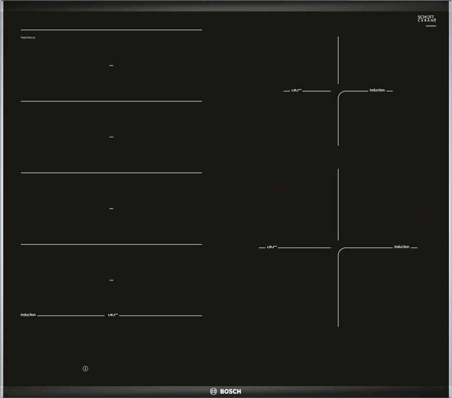 Варильна поверхня електрична Bosch PXE675DC1E  Фото №0