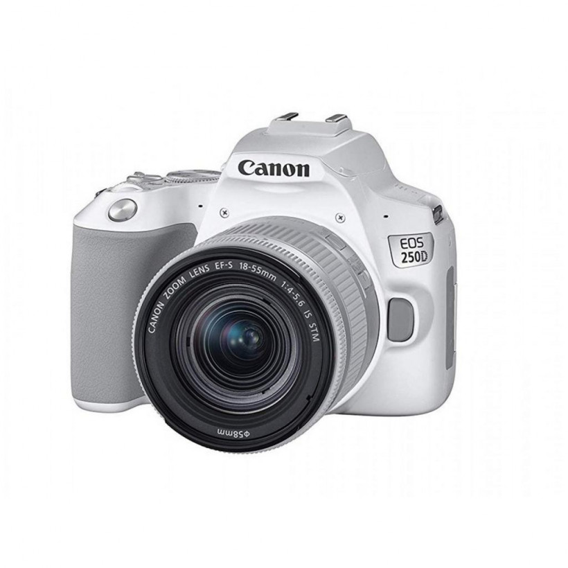 Зеркальный фотоаппарат Canon EOS 250D kit (18-55mm) IS White (3458C003AA)