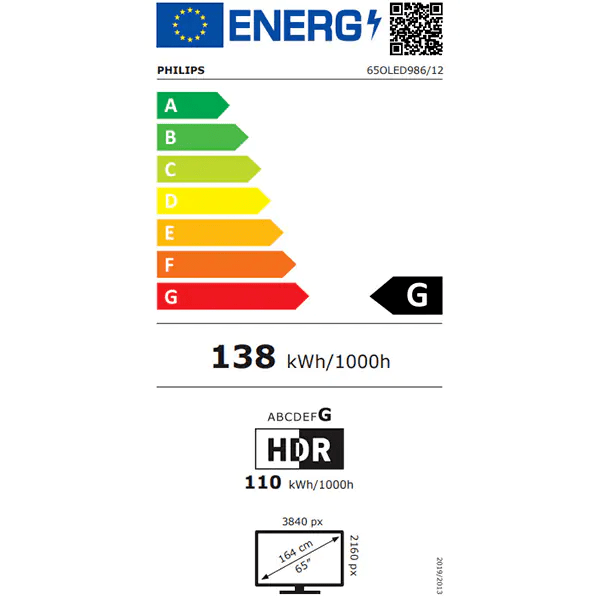 Телевізор Philips 65OLED986  Фото №0