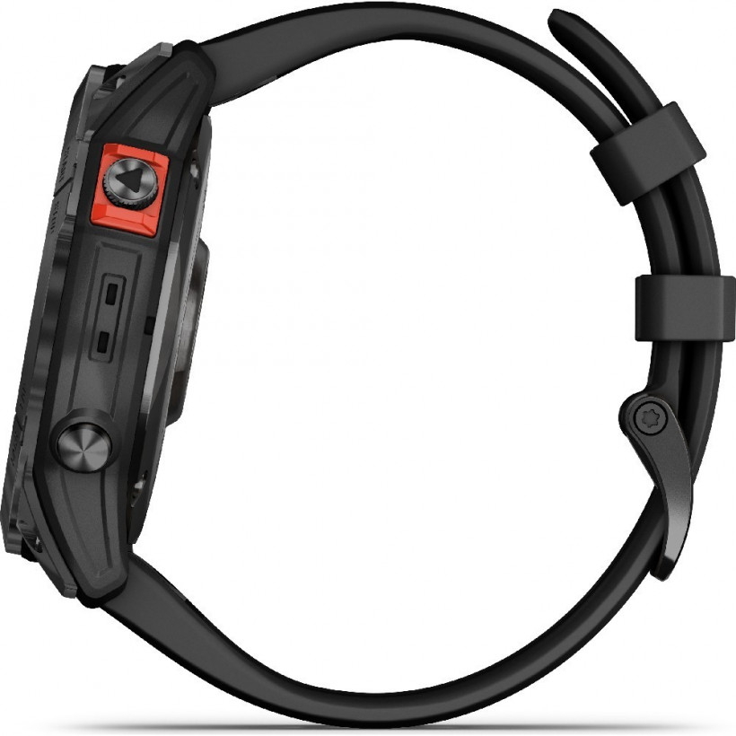 Смарт-часы Garmin Fenix 7X Solar Slate Gray with Black Band (010-02541-00/01)   Фото №3