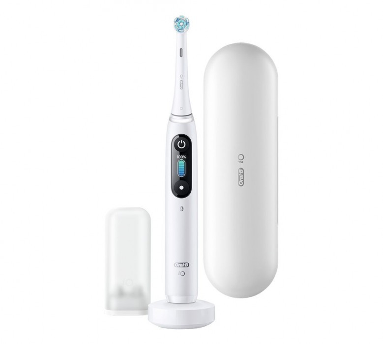 Электрическая зубная щетка Oral-B iO Series 8N White Alabaster