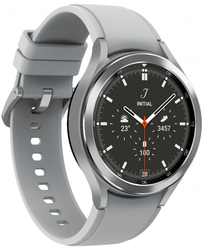 Смарт-годинник Samsung Galaxy Watch4 Classic 46mm Silver (SM-R890NZSA)  Фото №3