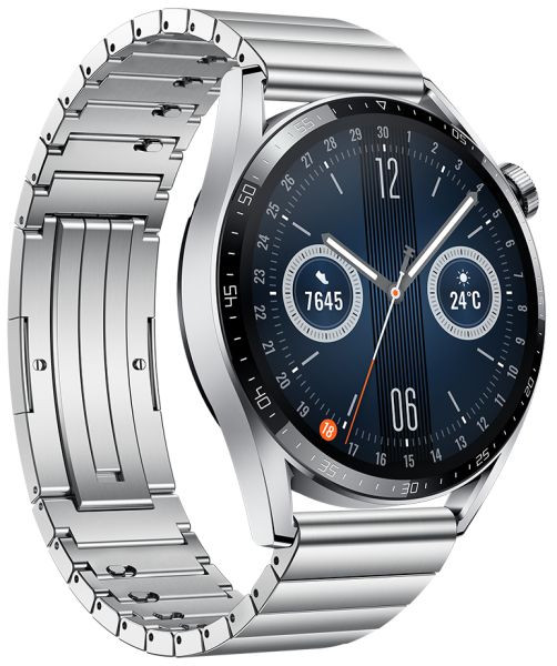 Смарт-годинник HUAWEI Watch GT 3 46mm Stainless Steel (55026957)  Фото №4