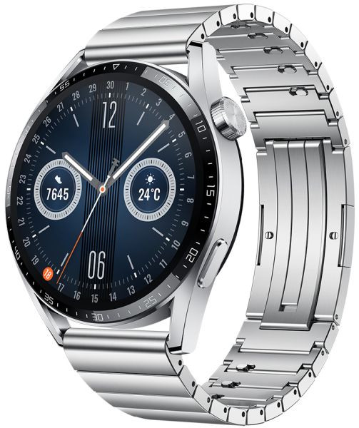 Смарт-годинник HUAWEI Watch GT 3 46mm Stainless Steel (55026957)  Фото №5