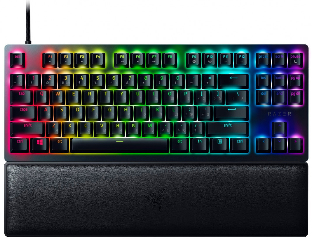 Клавіатура Razer Huntsman V2 Tenkeyless Red Optical Switch RU USB (RZ03-03940800-R3R1)