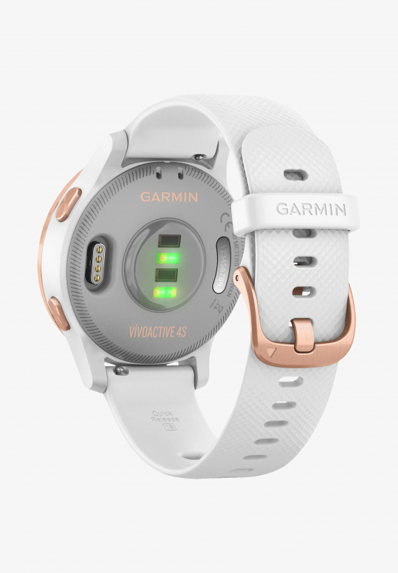 Смарт-годинник Garmin vivoactive 4S White/Rose Gold (010-02172-23/22/21)  Фото №1