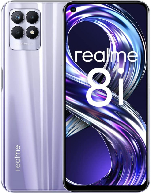 Смартфон realme 8i 4/64GB Stellar Purple