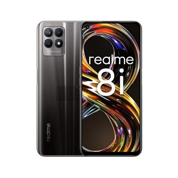 Смартфон realme 8i 4/64GB Space Black