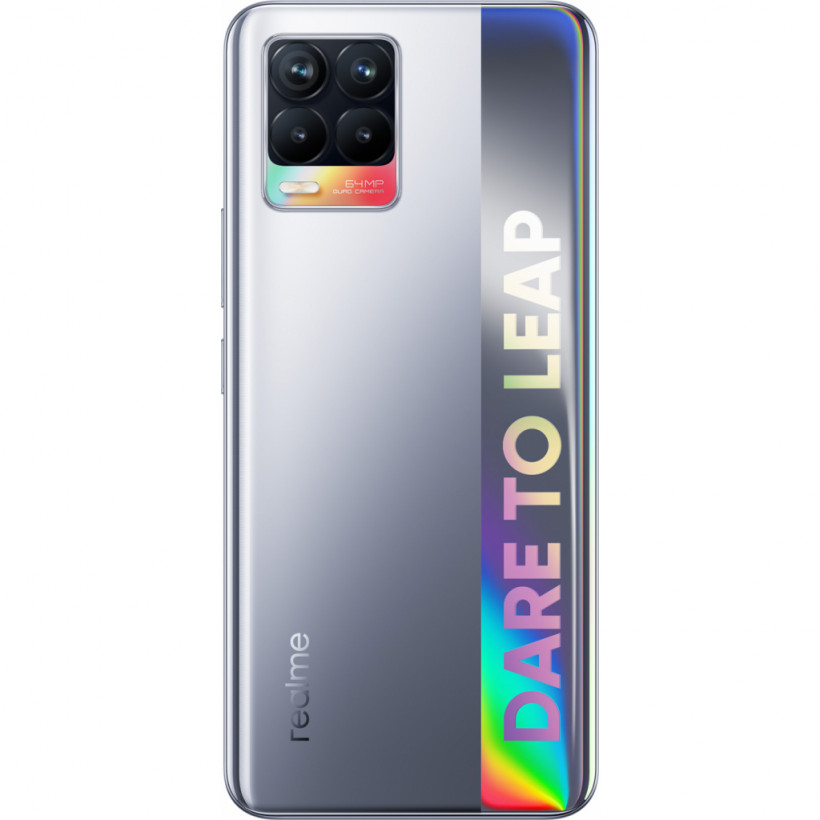 Смартфон realme 8 4/64GB Cyber Silver  Фото №0