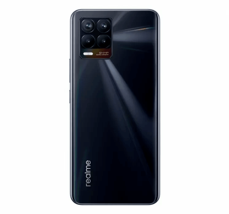 Смартфон realme 8 4/64GB Cyber Black  Фото №1