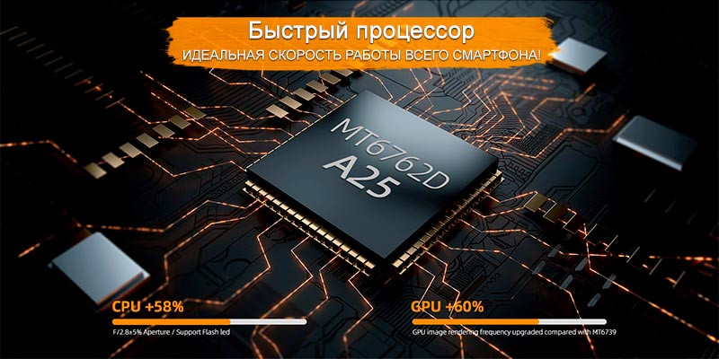 Смартфон DOOGEE S40 Pro 4/64GB Orange  Фото №1