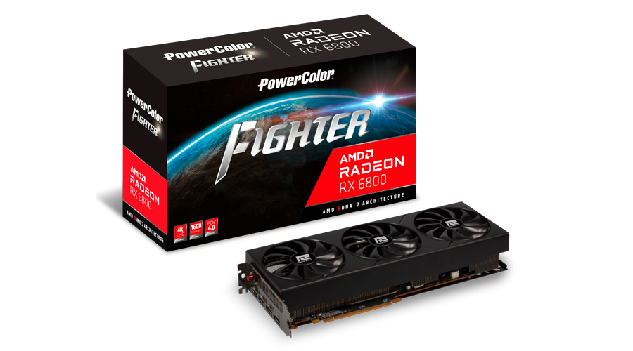 Відеокарта PowerColor Fighter AMD Radeon RX 6800 16GB