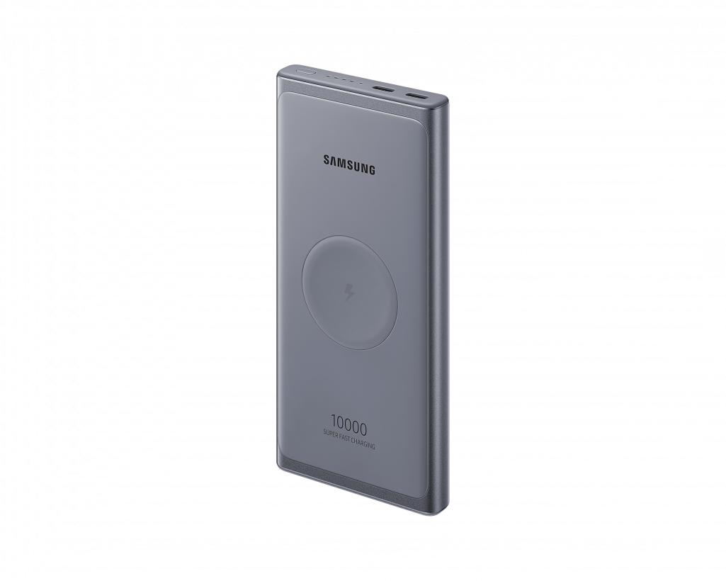 Внешний аккмулятор (павербанк) Samsung Wireless 10000 mAh Grey (EB-U3300XJEGEU)