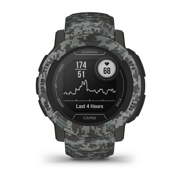 Смарт-часы Garmin Instinct 2 - Camo Edition Graphite Camo (010-02626-13)  Фото №0